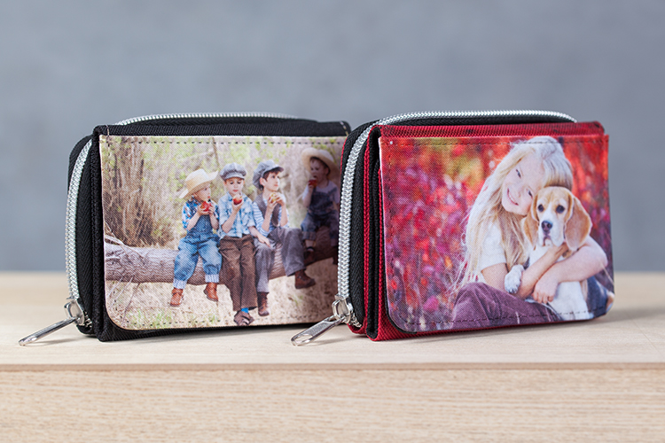 Geldbörse mit eigenem Foto