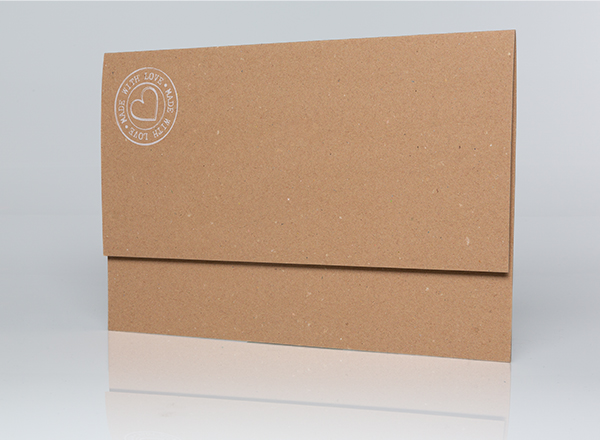 Fototasche Naturpapier groß