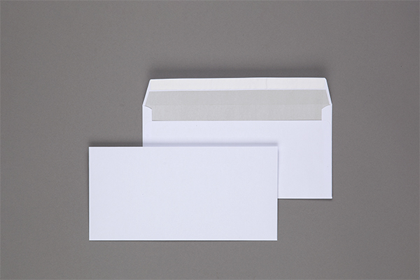 Umschlag 110 x 220 mm - Weiß