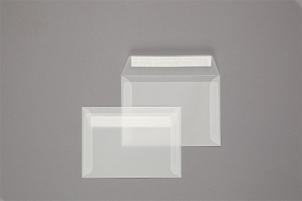 Umschlag 114 x 162 mm - Transparent