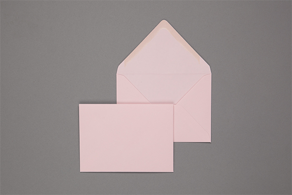 Umschlag 114 x 162 mm - Rosa