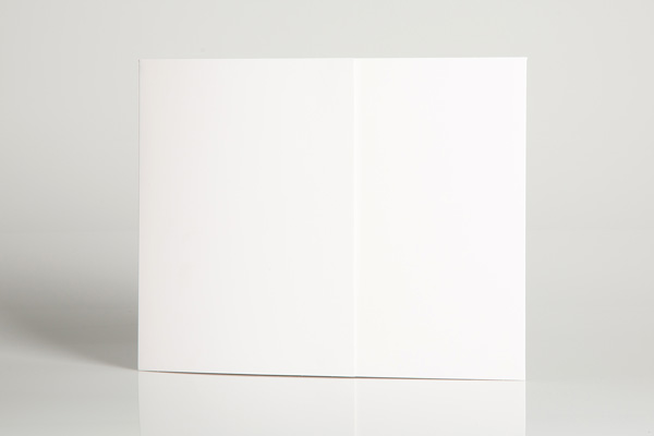 Fotomappe Neutral Weiß - 2. Wahl